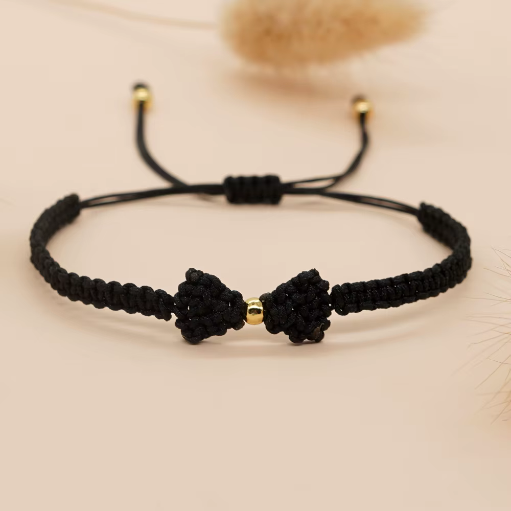 Bracelet Bow Black